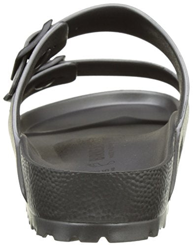 Birkenstock Essentials Unisex Arizona EVA Sandal, Metallic Anthracite, 42 R