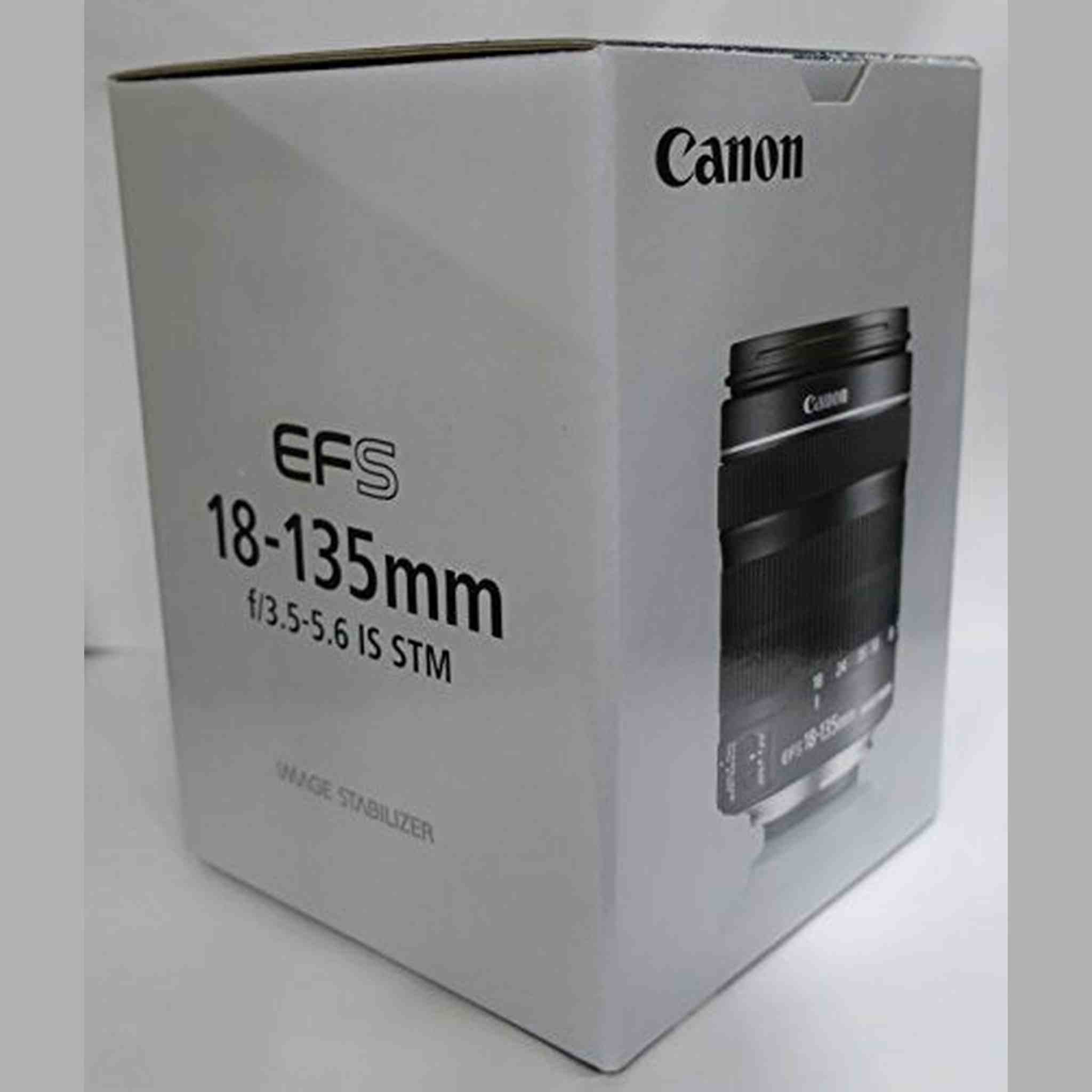 Canon EF-S 18-135mm f/3.5-5.6 is STM Lens in White Box, with 1-Year Canon USA Warranty - Used Canon