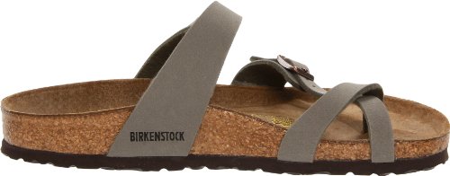 Birkenstock Women's Mayari Sandal, Stone, 38 R EU, 7-7.5 M US