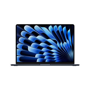 Apple 2024 MacBook Air 15-inch Laptop with M3 chip: 15.3-inch Liquid Retina Display, 16GB Unified Memory, 512GB SSD Storage, Backlit Keyboard, 1080p FaceTime HD Camera, Touch ID; Midnight