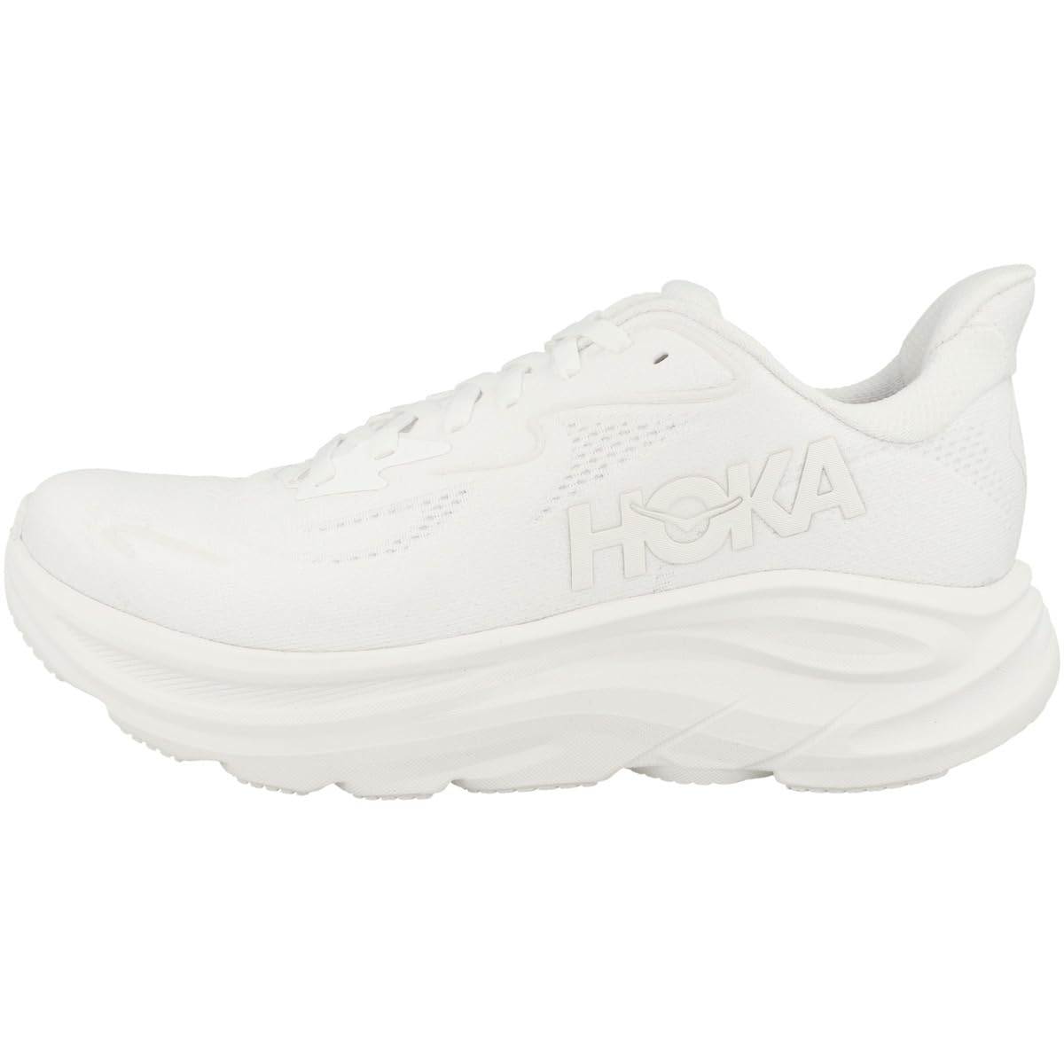 Hoka Women's Clifton 10 Sneaker, White/White, 10.5
