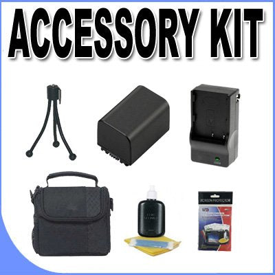 BP511 Replacement Battery/External Rapid Travel Charger BigVALUEInc Accessory Saver Case Bundle f/Canon EOS & Powershot Cameras