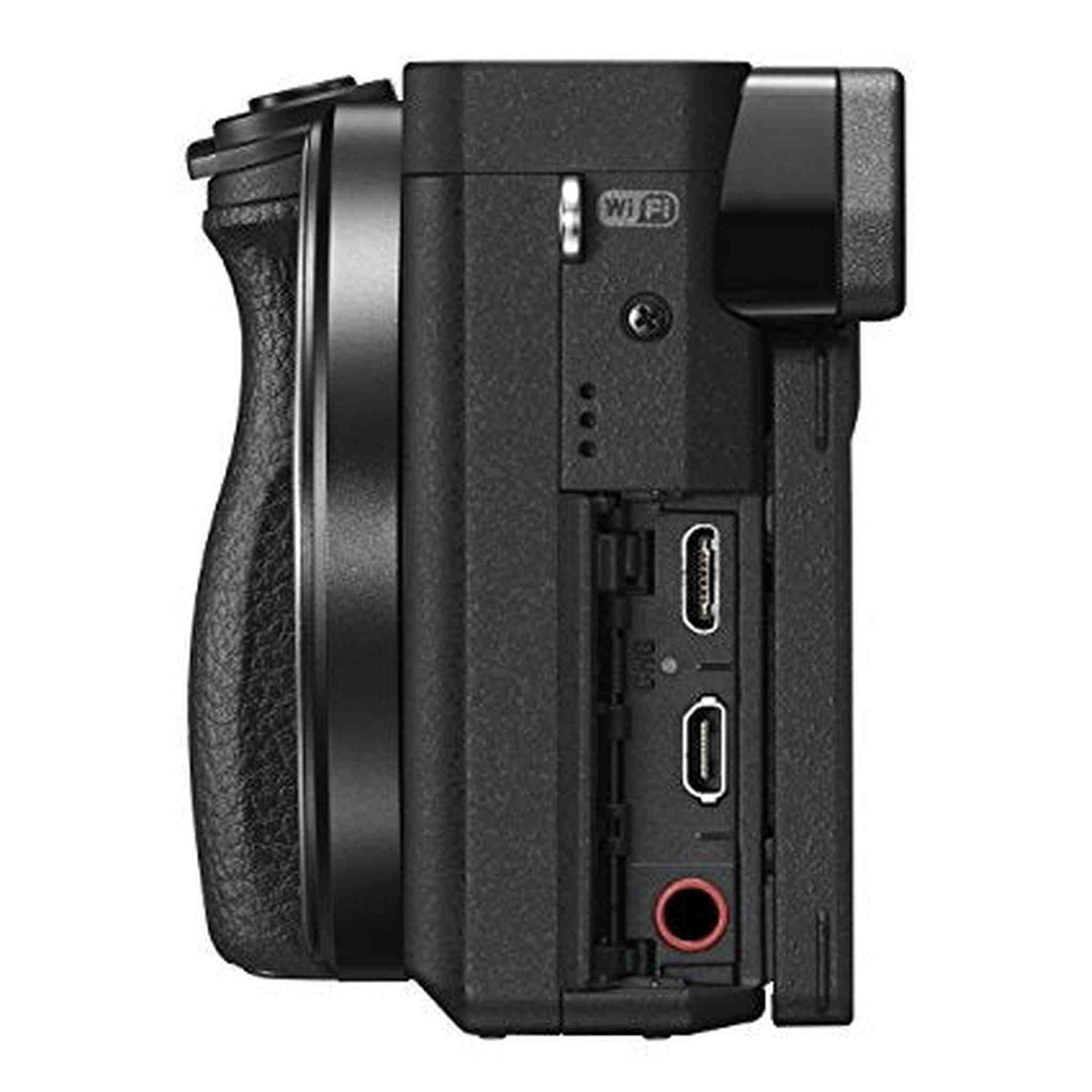 Sony Alpha a6300 Mirrorless Camera: Interchangeable Lens Digital Camera with APS-C, Auto Focus & 4K Video - ILCE 6300 Body with 3in LCD Screen Black Renewed - Reconditioned Sony