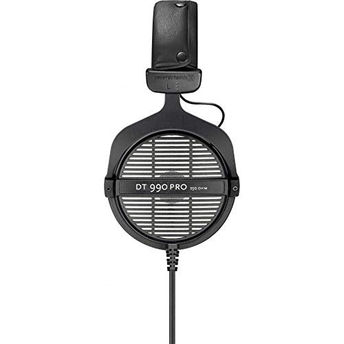 beyerdynamic 459038 DT-990-Pro-250 Professional Acoustically Open Headphones 250 Ohms Bundle with 1 YR CPS Enhanced Protection Pack