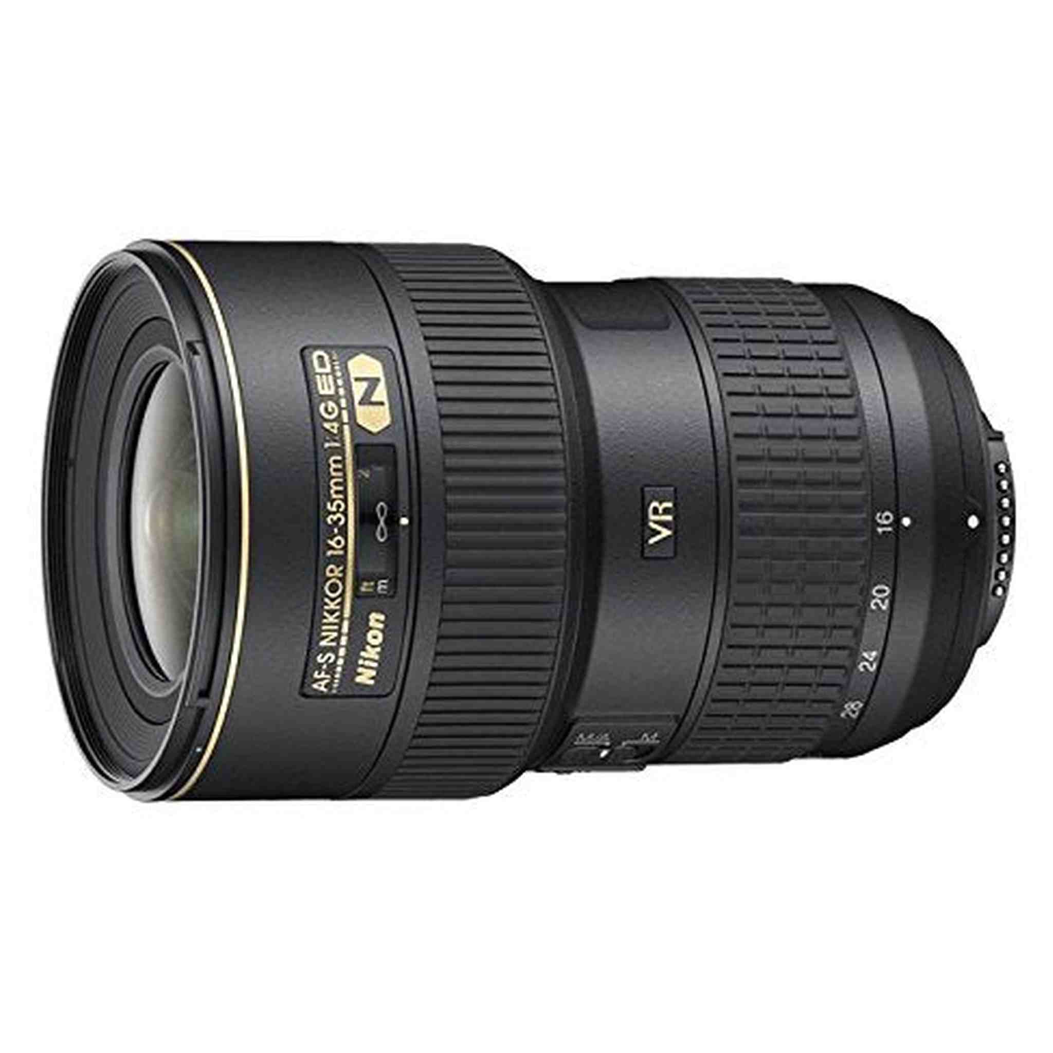 Nikon 16mm - 35mm f/4.0 AF-S ED VR-II Vibration Reduction Wide Angle Autofocus Zoom Lens - Refurbished - Used Nikon