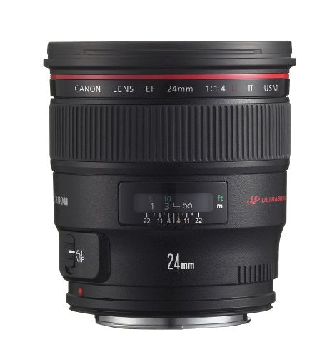 Canon EF 24mm f/1.4L II USM Wide Angle Lens - Fixed