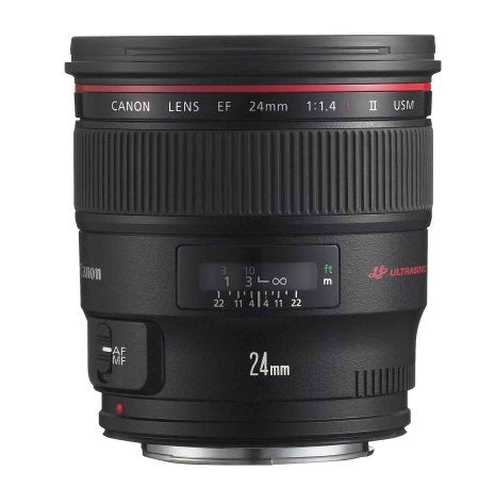 Canon EF 24mm f/1.4L II USM Wide Angle Lens - Fixed