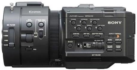 Sony NEX-FS700R Super 35 Camcorder (Body Only) Accessory Bundle with Memory Card Kit, Carrying Case, 7" Monitor, Condenser Mic, Stereo Headphones Bundle