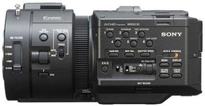 Sony NEX-FS700R Super 35 Camcorder Body Only Accessory Bundle with Condenser Mic, Stereo Headphones and Cleaning Kit