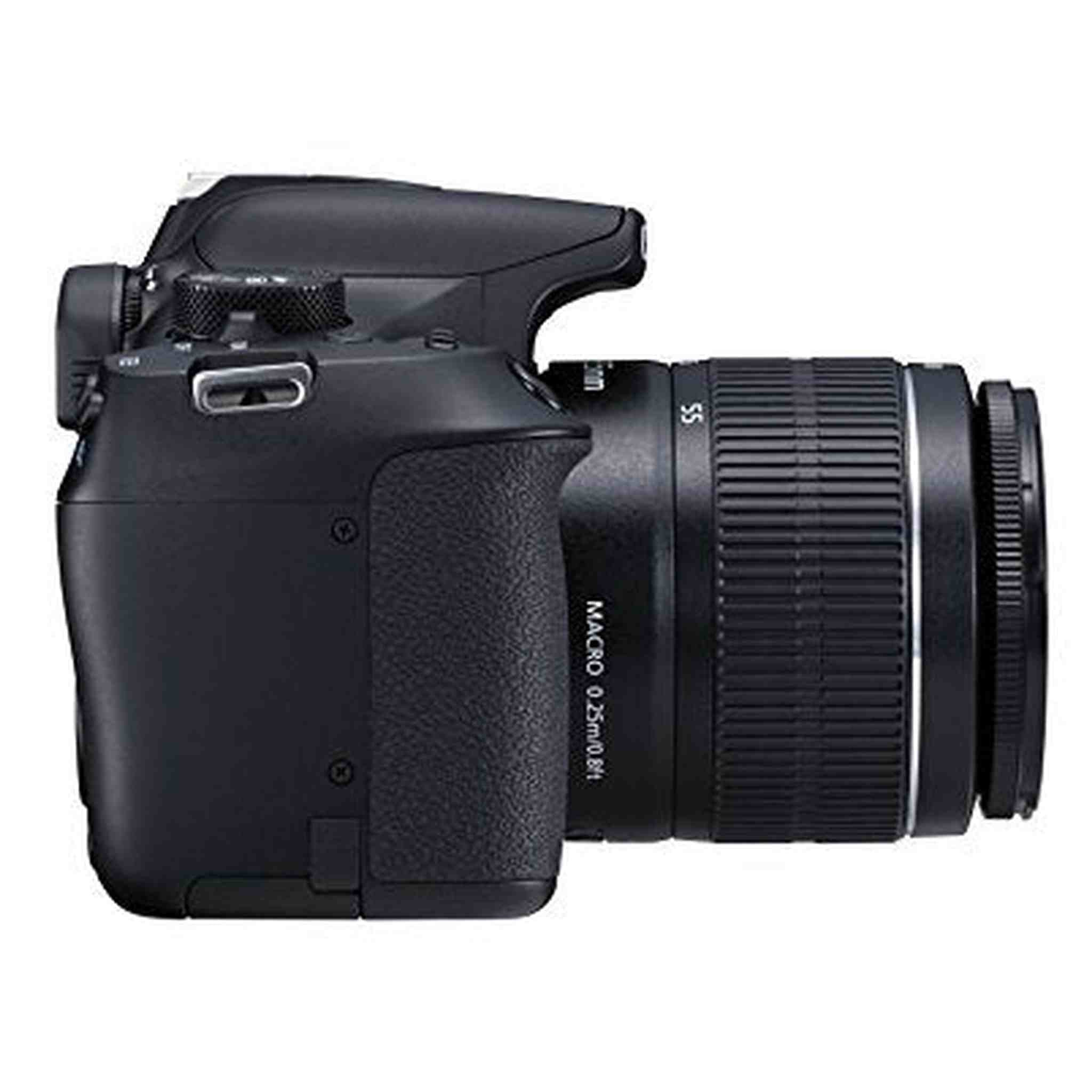 Canon EOS Rebel T6 Digital SLR Camera Kit with EF-S 18-55mm f/3.5-5.6 DC III Lens Black - Used Canon