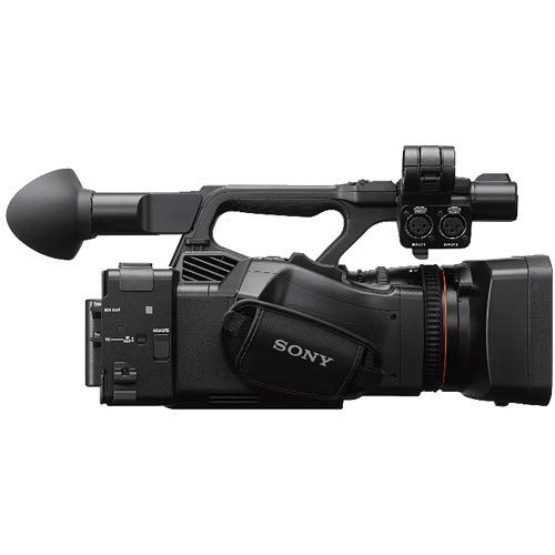 Sony PXW-Z190V 4K XDCAM Camcorder With Tripod, Padded Case, Sony Headphones External 4K Monitor and More Advanced Plus Bundle