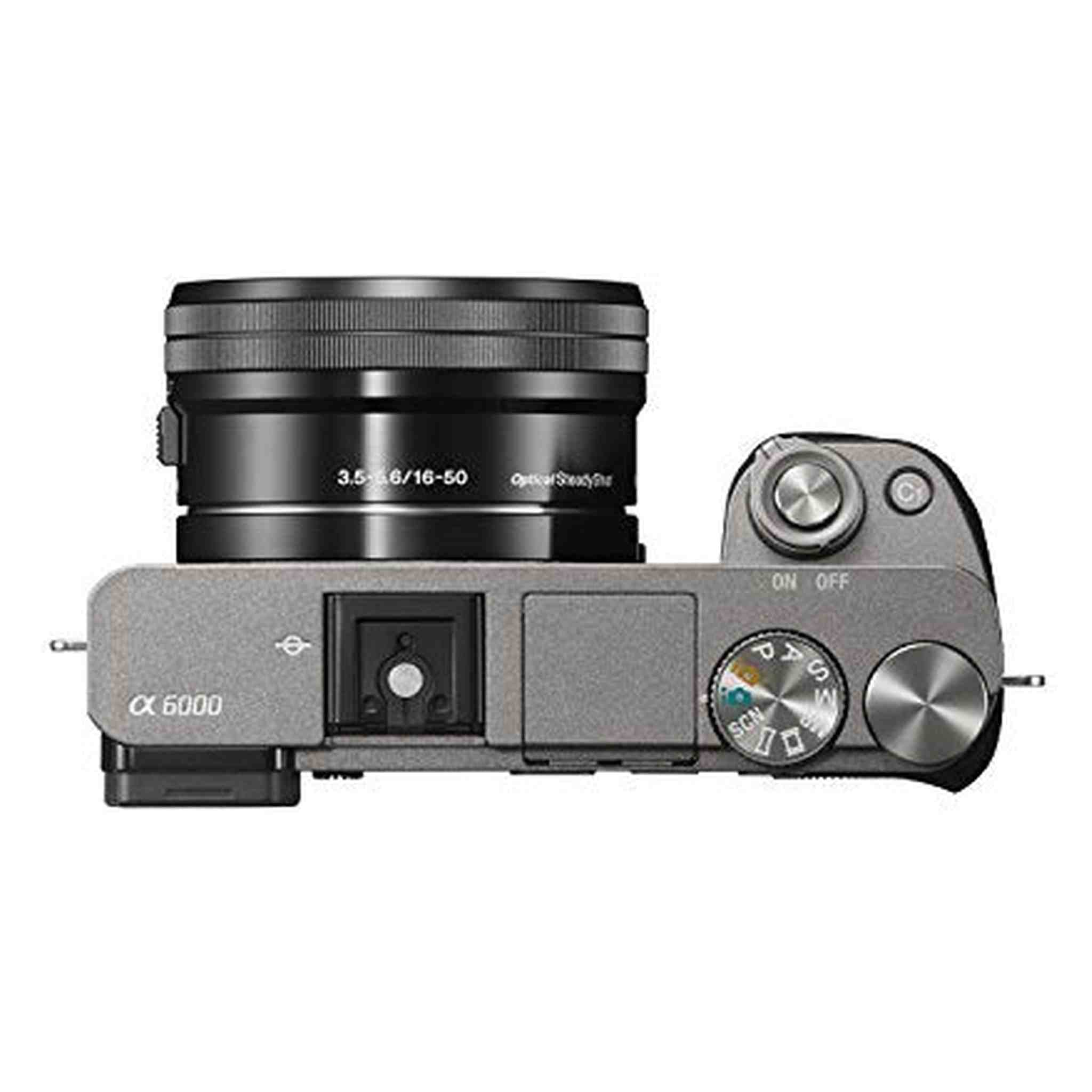 Sony Alpha a6000 Mirrorless Digital Camera with 16-50mm Lens, Graphite ILCE-6000L/H