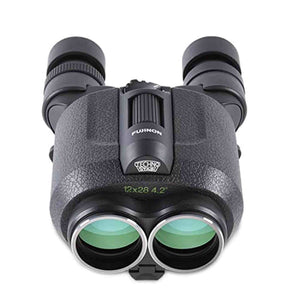 Fujinon 12x28 TS1228 Techno-Stabi Image-Stabilized Binoculars - Kit with Backpack -