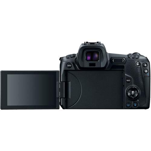 Canon EOS R Mirrorless Digital Camera with RF 24-105 F4 L is USM Lens and Mount Adapter EF-EOS R Kit, International - Da