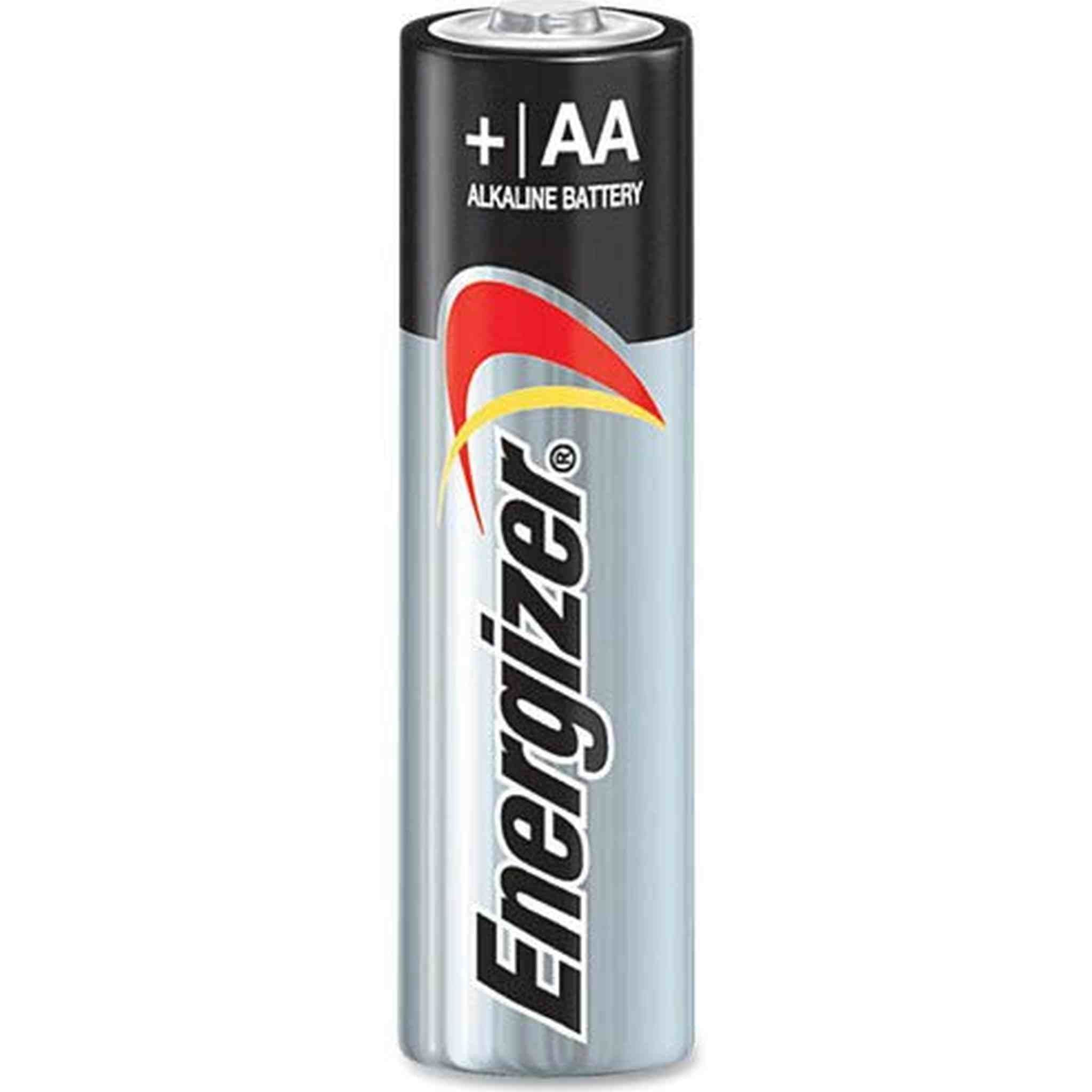 Energizer E91BP-2 AA Size Alkaline General Purpose Battery, AA - Alkaline - 1.5 V DC - 48-2 Packs 96 Batteries Total