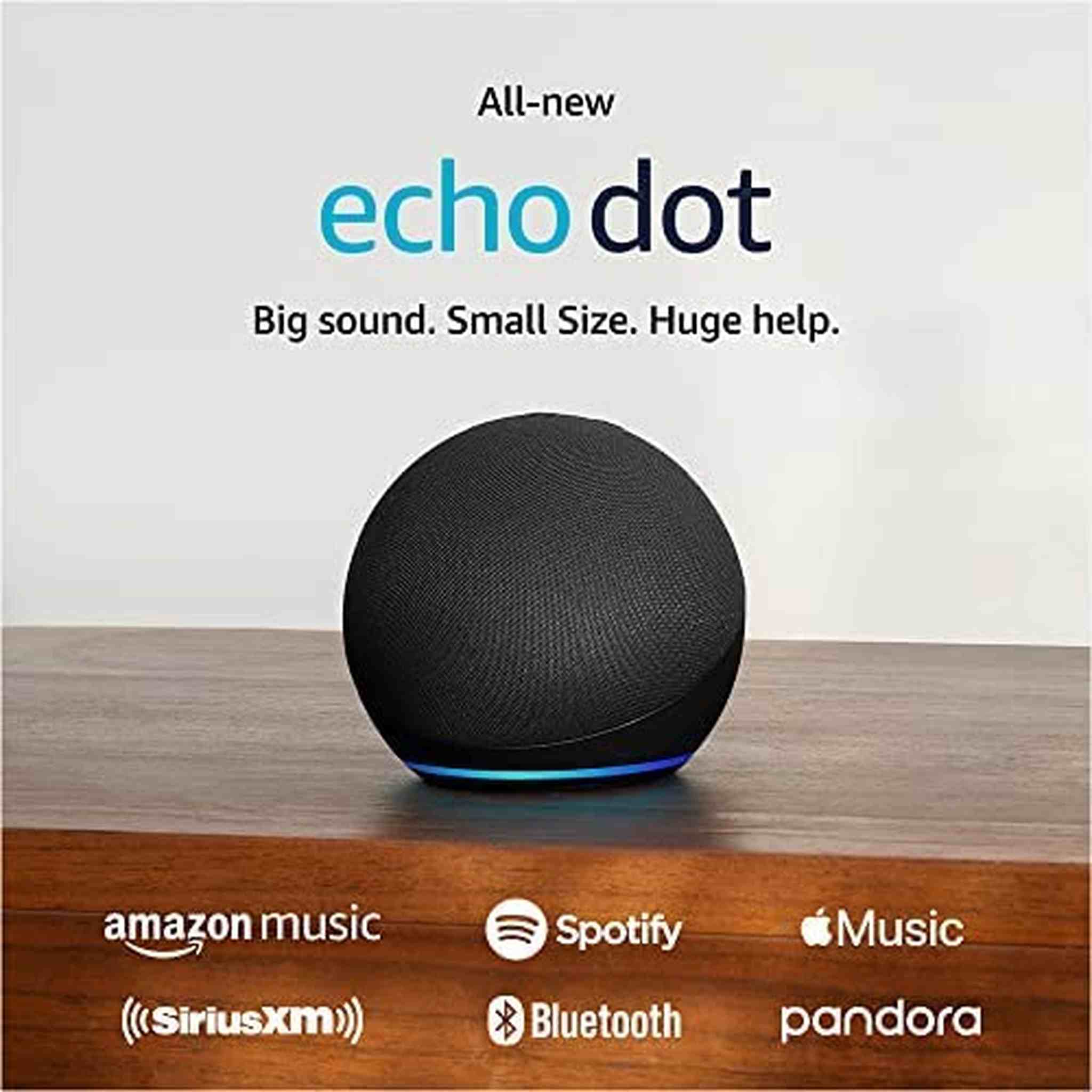 2-Pack Amazon Echo Dot 5th Gen, 2022 Release Charcoal with accessories