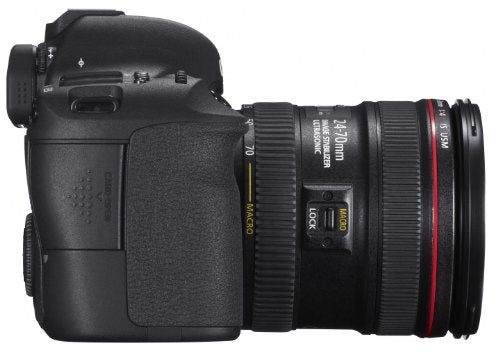 Canon EOS 6D with EF 24-70mm F4L IS USM Lens - International Version (No Warranty)