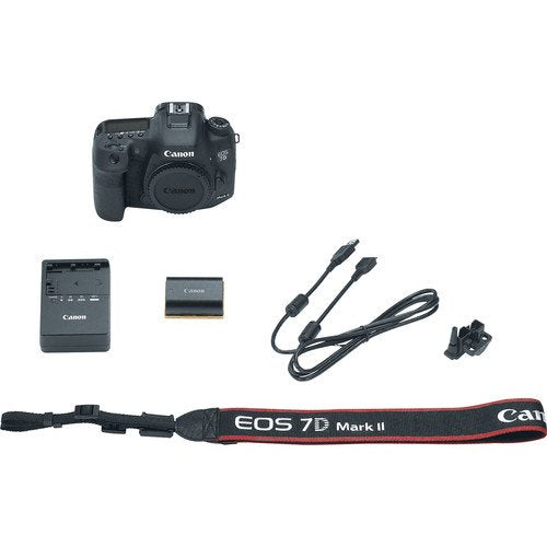 Canon EOS 7D Mark II DSLR Camera (International Model) (9128B002) - Starter Bundle