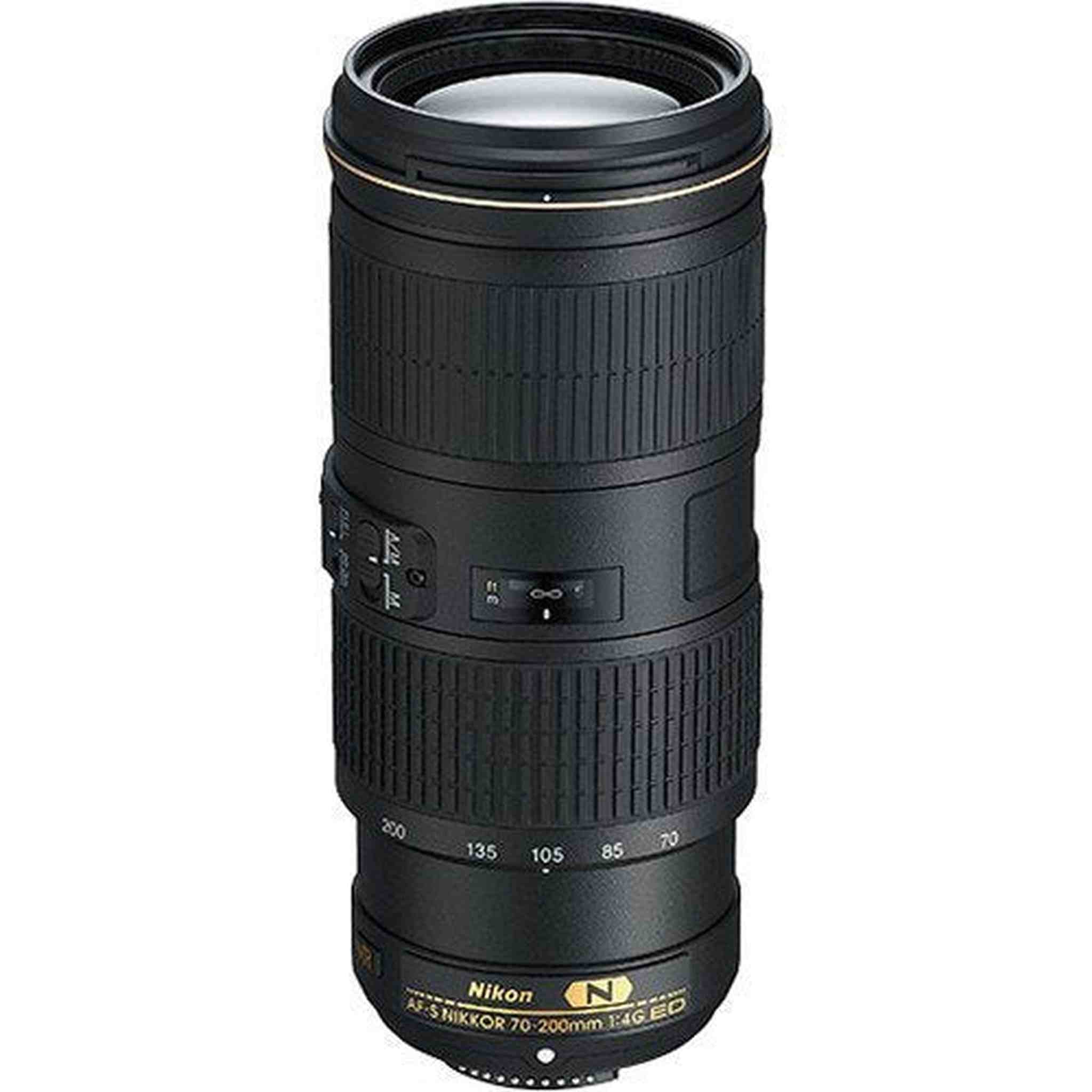 Nikon 70-200mm f/4G ED VR Nikkor Zoom Lens International Version (No Warranty)