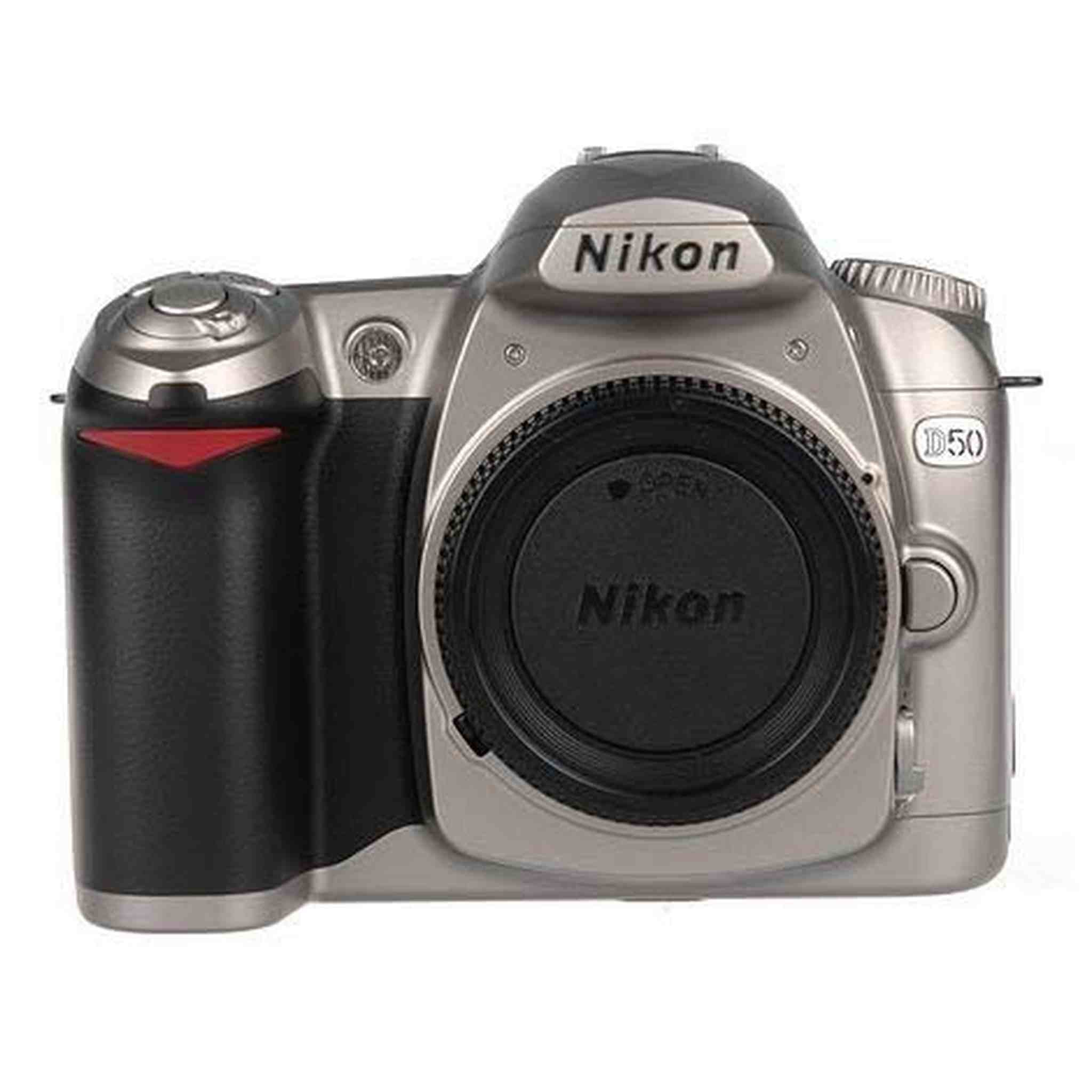 Nikon D50 DSLR Camera Body Chrome