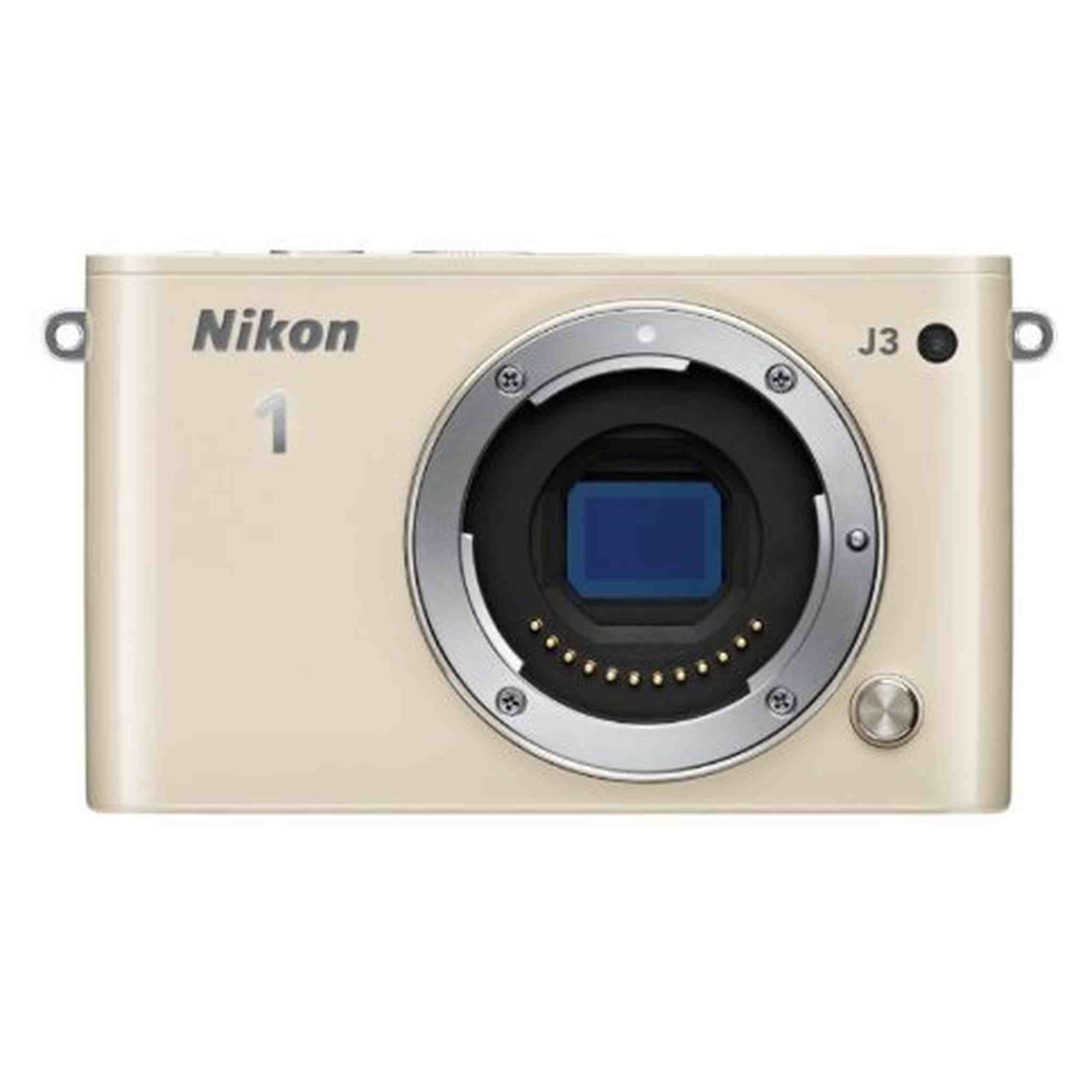Nikon 1 J3 14.2 MP HD Digital Camera Body Only Beige - Used Nikon