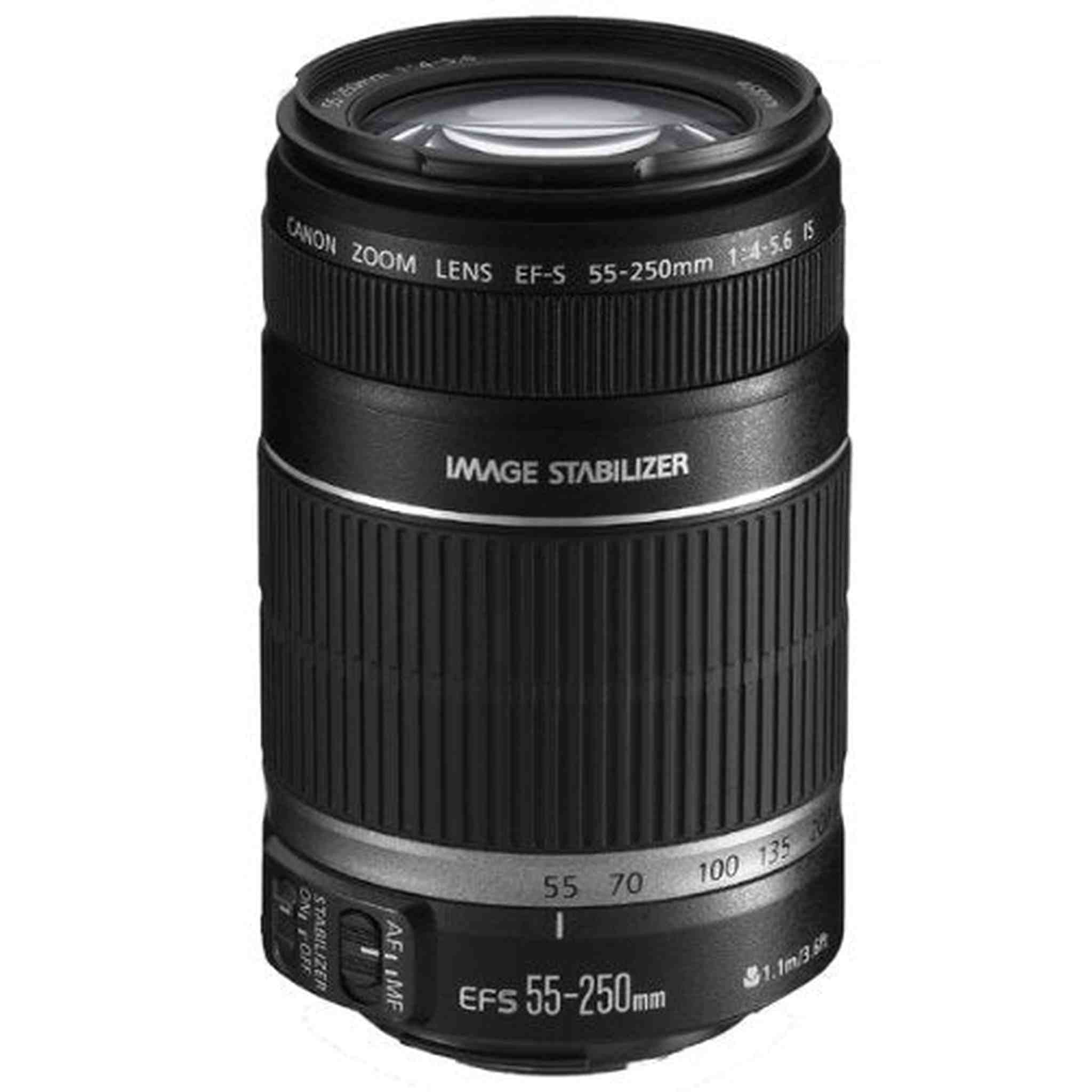 Canon 8546B002 55 mm - 250 mm f/4 - 5.6 Telephoto Zoom Lens for Canon EF/EF-S - Used Canon