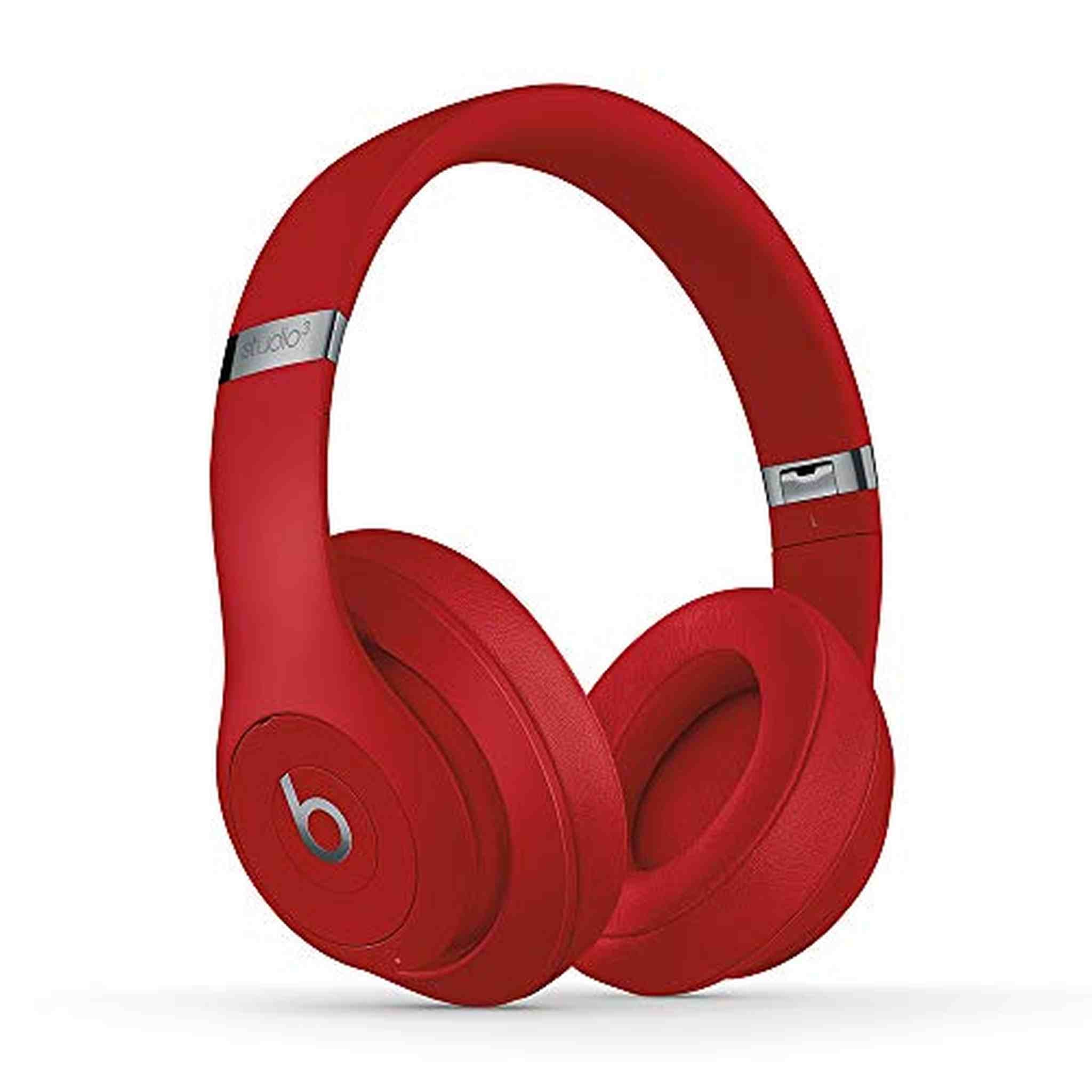 Beats Studio3 Wireless Over Ear Headphones - Red Latest Model