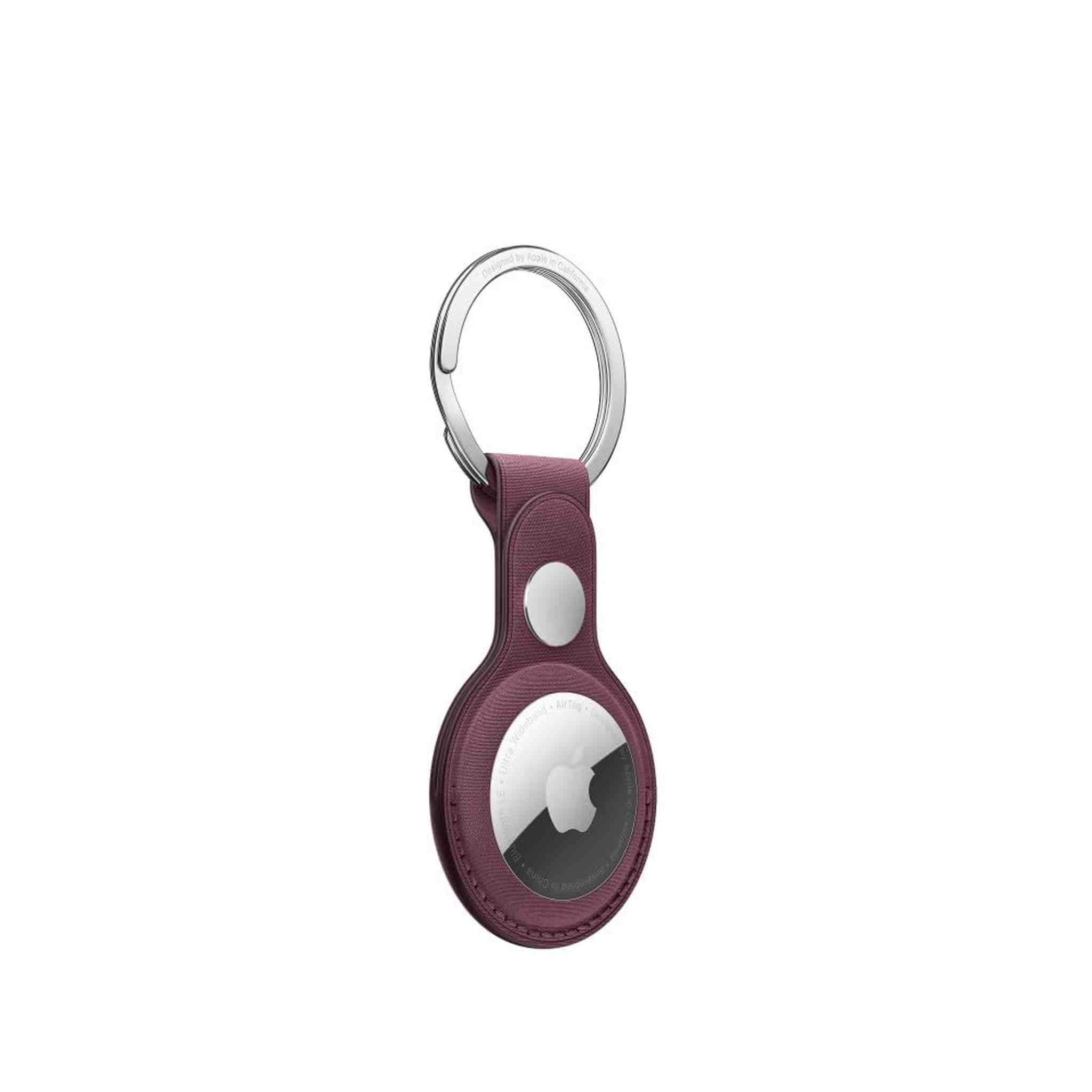 Apple AirTag FineWoven Key Ring - Mulberry - MT2J3ZM/A