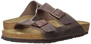 Birkenstock Arizona Habana Leather Sandal 45 R US Women's 14-14.5