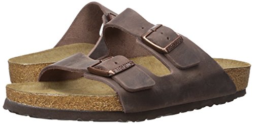 Birkenstock Arizona Habana Leather Sandal 45 R US Women's 14-14.5