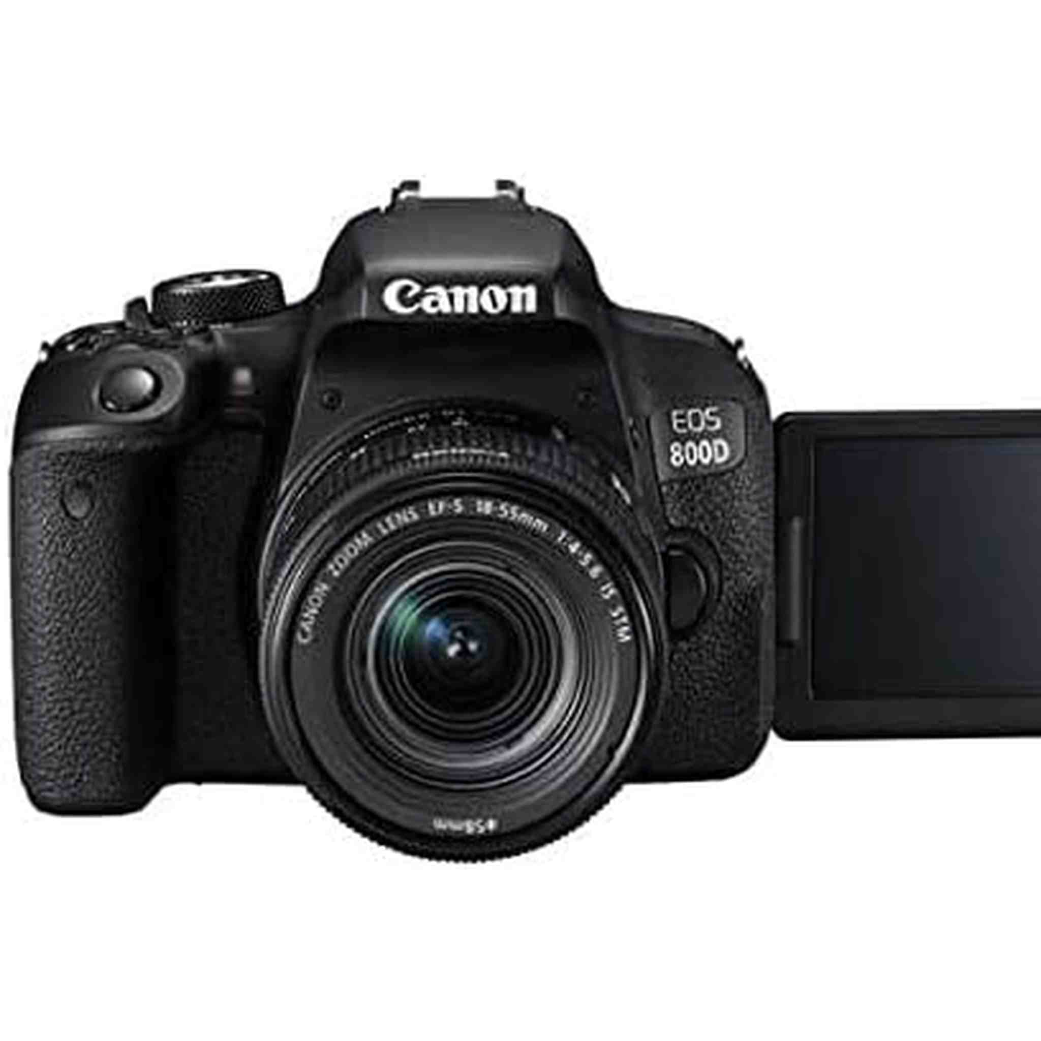 Canon EOS Rebel 800D / T7i DSLR Camera with 18-55 Lens 1895C002 + More - Reconditioned Canon