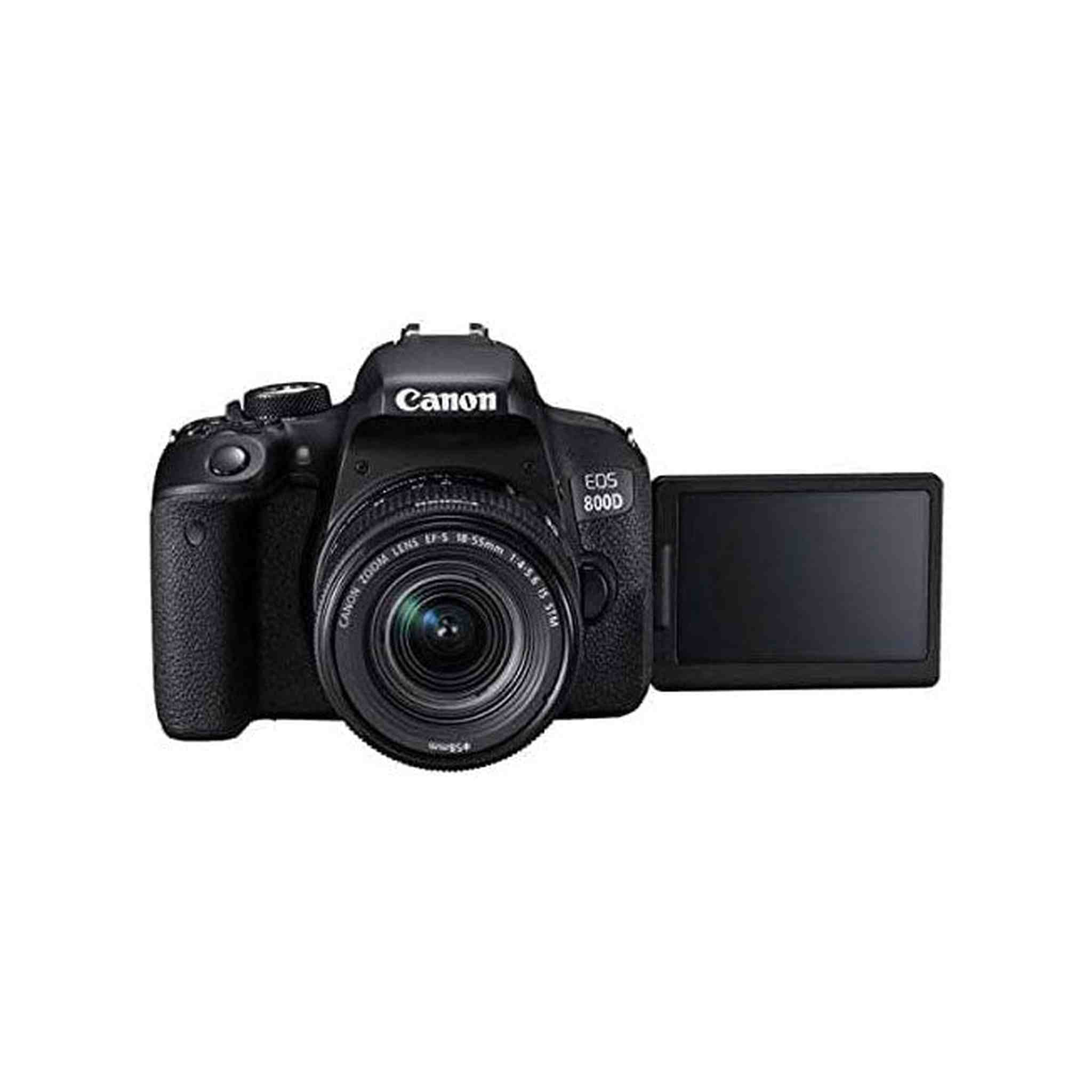 Canon EOS Rebel 800D / T7i DSLR Camera with 18-55 Lens 1895C002 + More - Reconditioned Canon