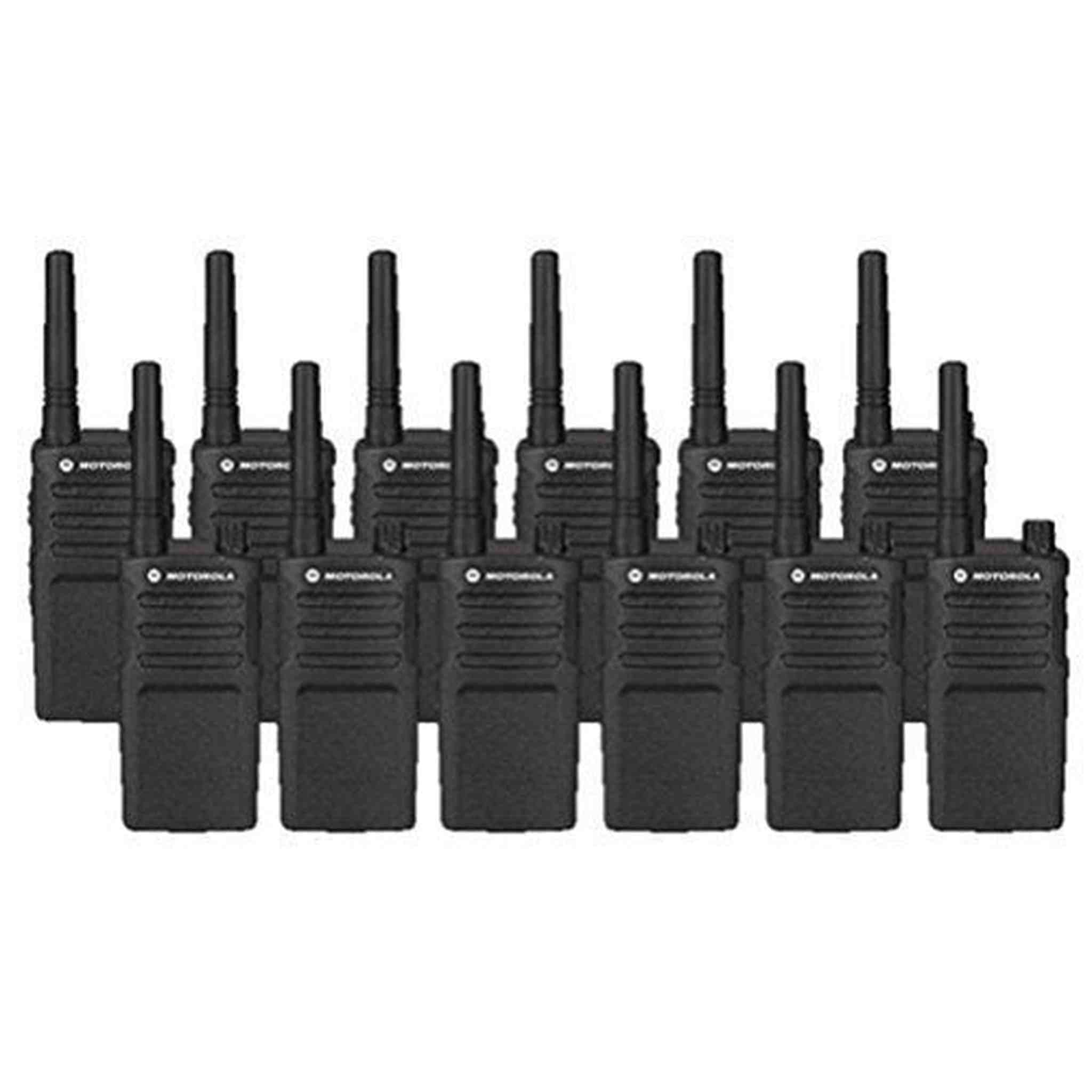 12 Pack of Motorola RMU2040 Two way Radio Walkie Talkies Motorola