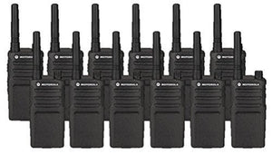 12 Pack of Motorola RMU2040 Two way Radio Walkie Talkies