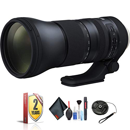 Tamron SP 150-600mm f/5-6.3 Di VC USD G2 for Nikon F for Nikon F Mount + Accessories (International Model with 2 Year Wa