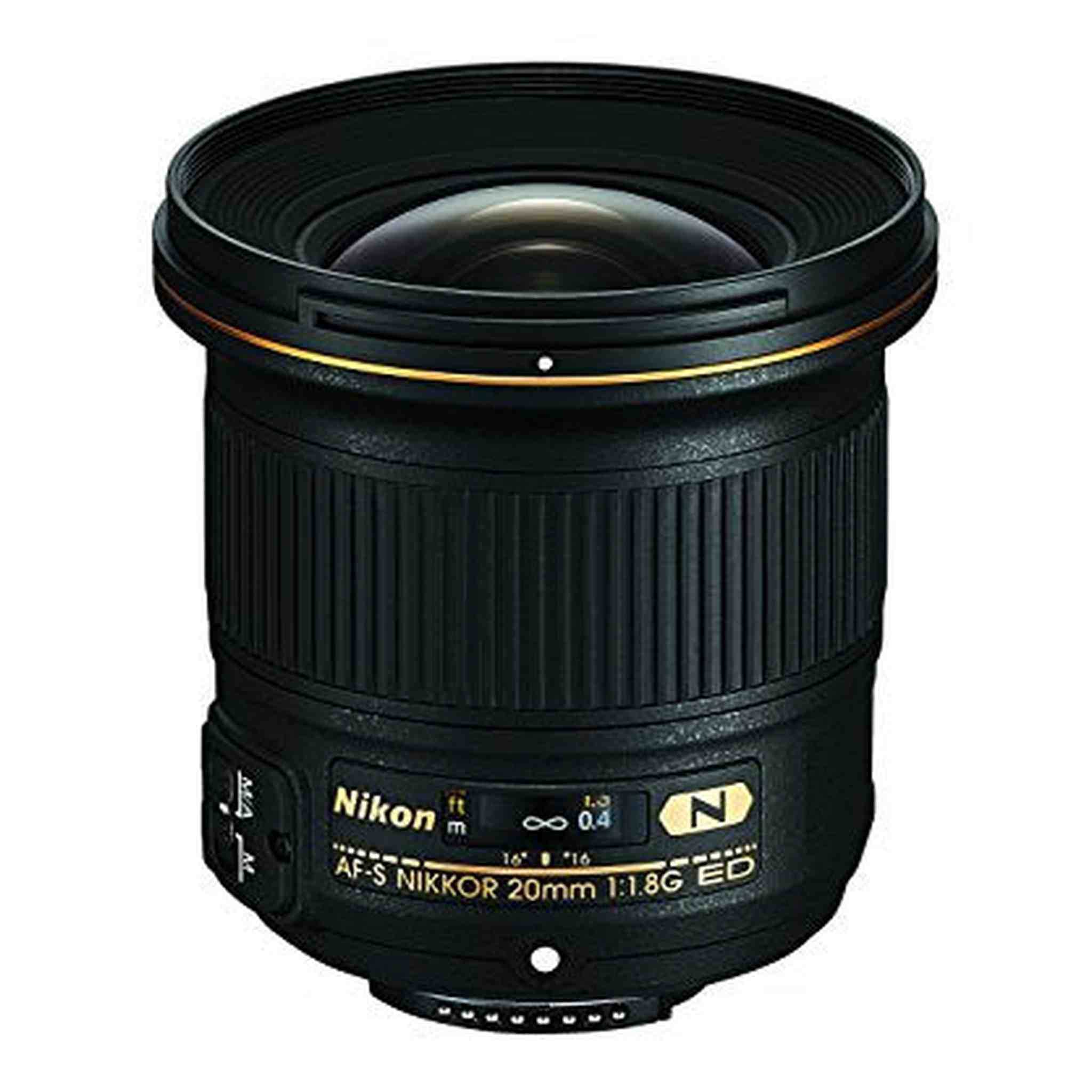 Nikon AF-S FX NIKKOR 20mm f/1.8G ED Fixed Lens with Auto Focus for Nikon DSLR Cameras - Used Nikon