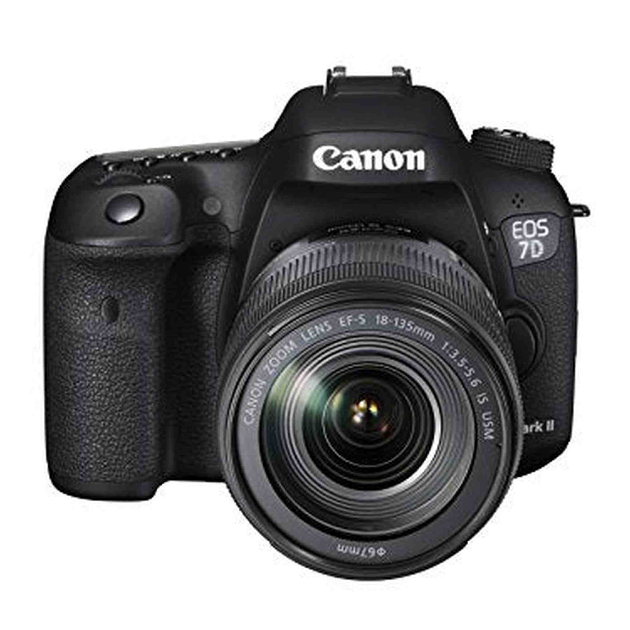 Canon EOS 7D Mark II Digital SLR Camera with EF-S 18-135mm is USM Lens Wi-Fi Adapter Kit - Used Canon