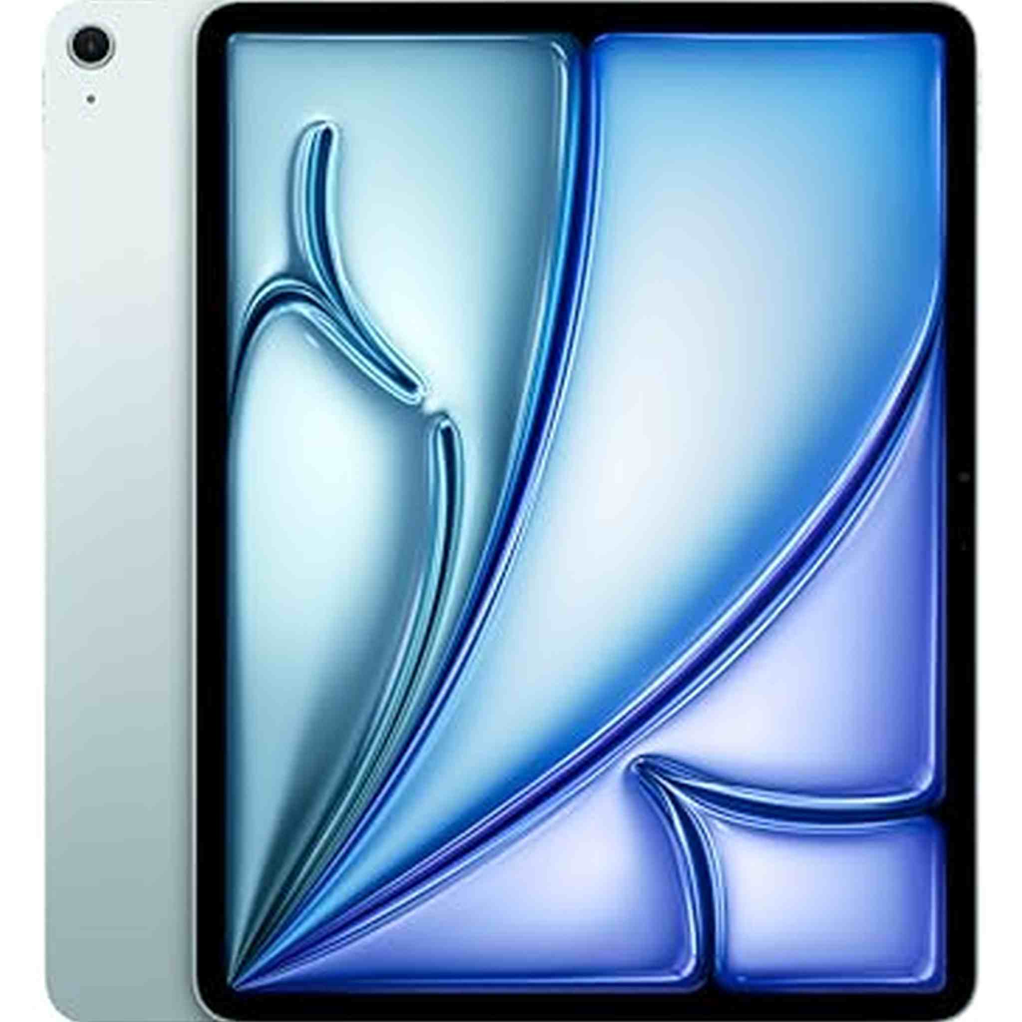 Apple iPad Air 13-inch M2 : Liquid Retina Display, 512GB, Landscape 12MP Front Camera/12MP Back Camera, Wi-Fi 6E, Touch ID, All-Day Battery Life - Blue Apple
