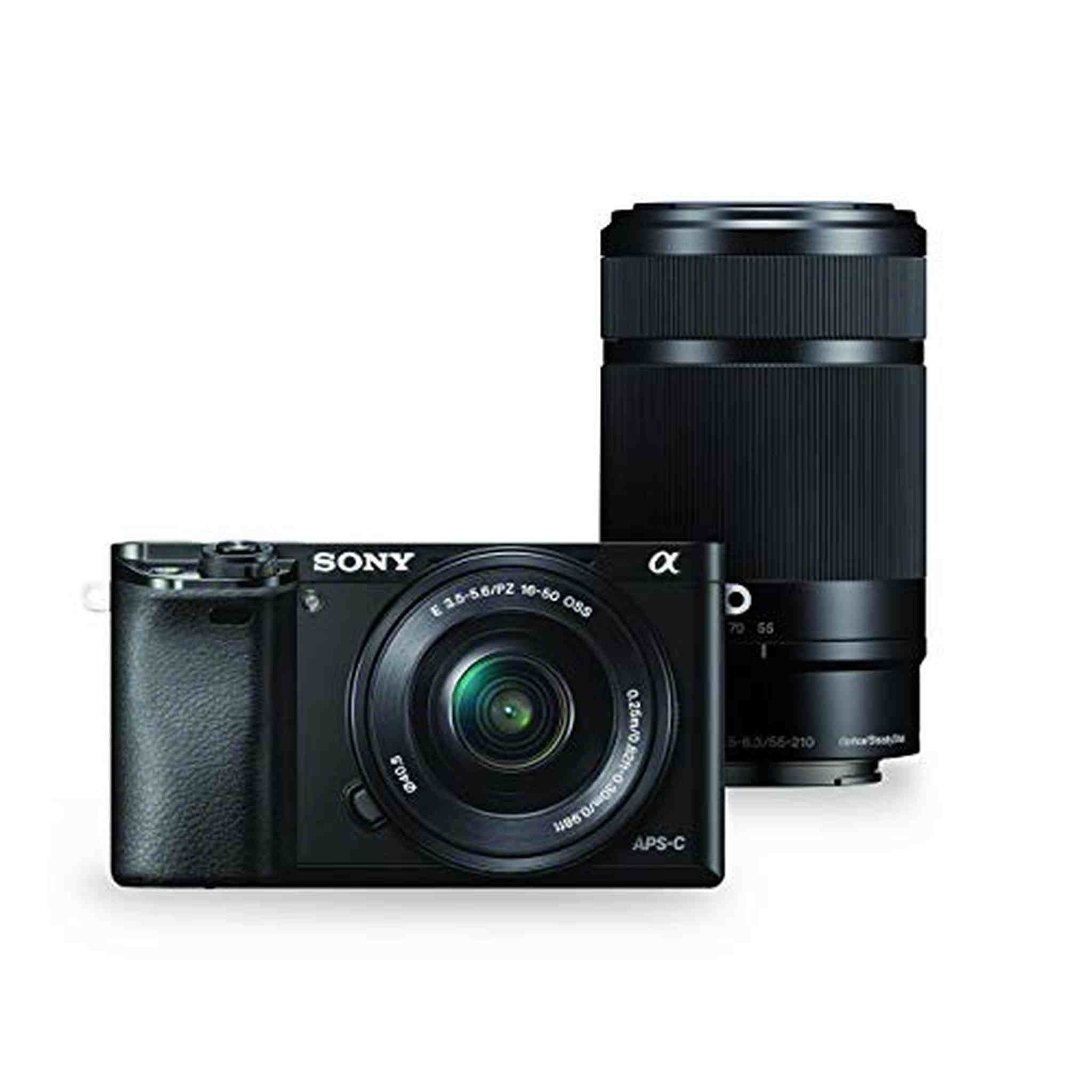 Sony Alpha a6000 Mirrorless Digital Camera with 16-50 mm Lens, 24 MP White Renewed - Reconditioned