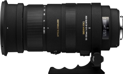 Sigma 50-500mm f/4.5-6.3 APO DG OS HSM SLD Ultra Telephoto Zoom Lens for Nikon Digital DSLR Camera