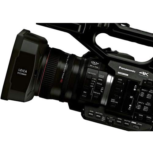 Panasonic AG-UX180 4K Premium Professional Camcorder Bundle with 1 Year Extended Warranty, Sony MDR-7506 Headphones + So