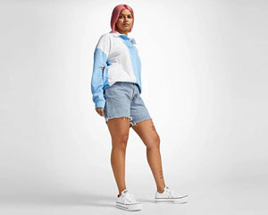 Converse Women's Chuck Taylor All Star Lift Clean Sneaker, White/Black/White, 9