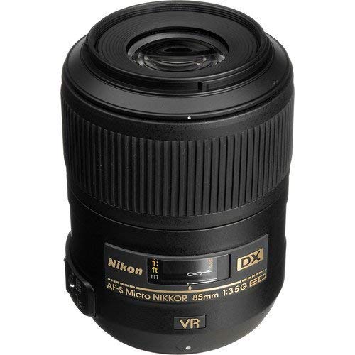 Nikon AF-S DX Micro NIKKOR 85mm f/3.5G ED Vibration Reduction Fixed Zoom Lens with Auto Focus for Nikon DSLR Cameras Int