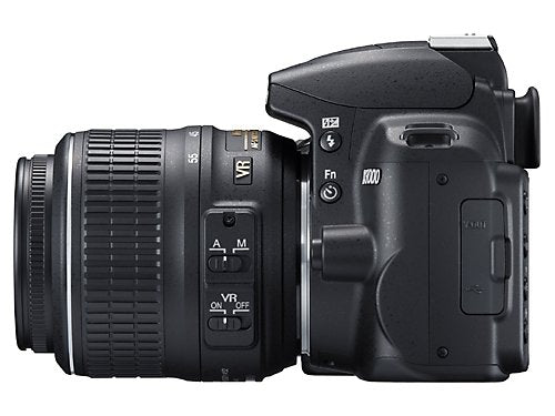 Nikon D3000 10.2MP Digital SLR Camera with 18-55mm f/3.5-5.6G AF-S DX VR Nikkor Zoom Lens - Reconditioned Nikon