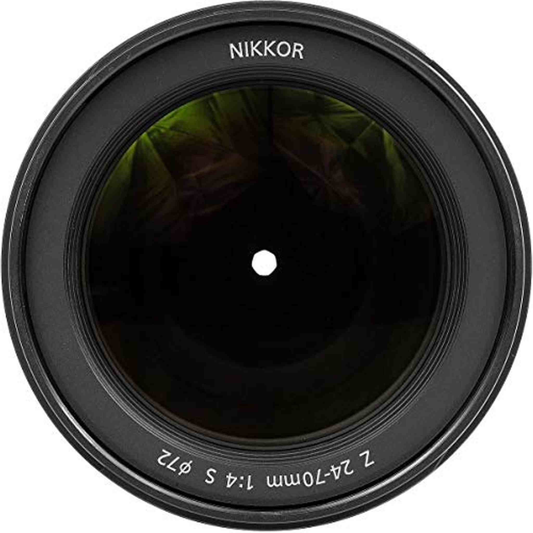 Nikon NIKKOR Z 24-70mm f/4 S Zoom Lens 20072 Intl Model Bundle + 64GB SD Card - Reconditioned Nikon