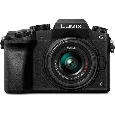 Panasonic Lumix DMC-G7 Mirrorless Digital Camera +14-42mm Lens Starter Bundle