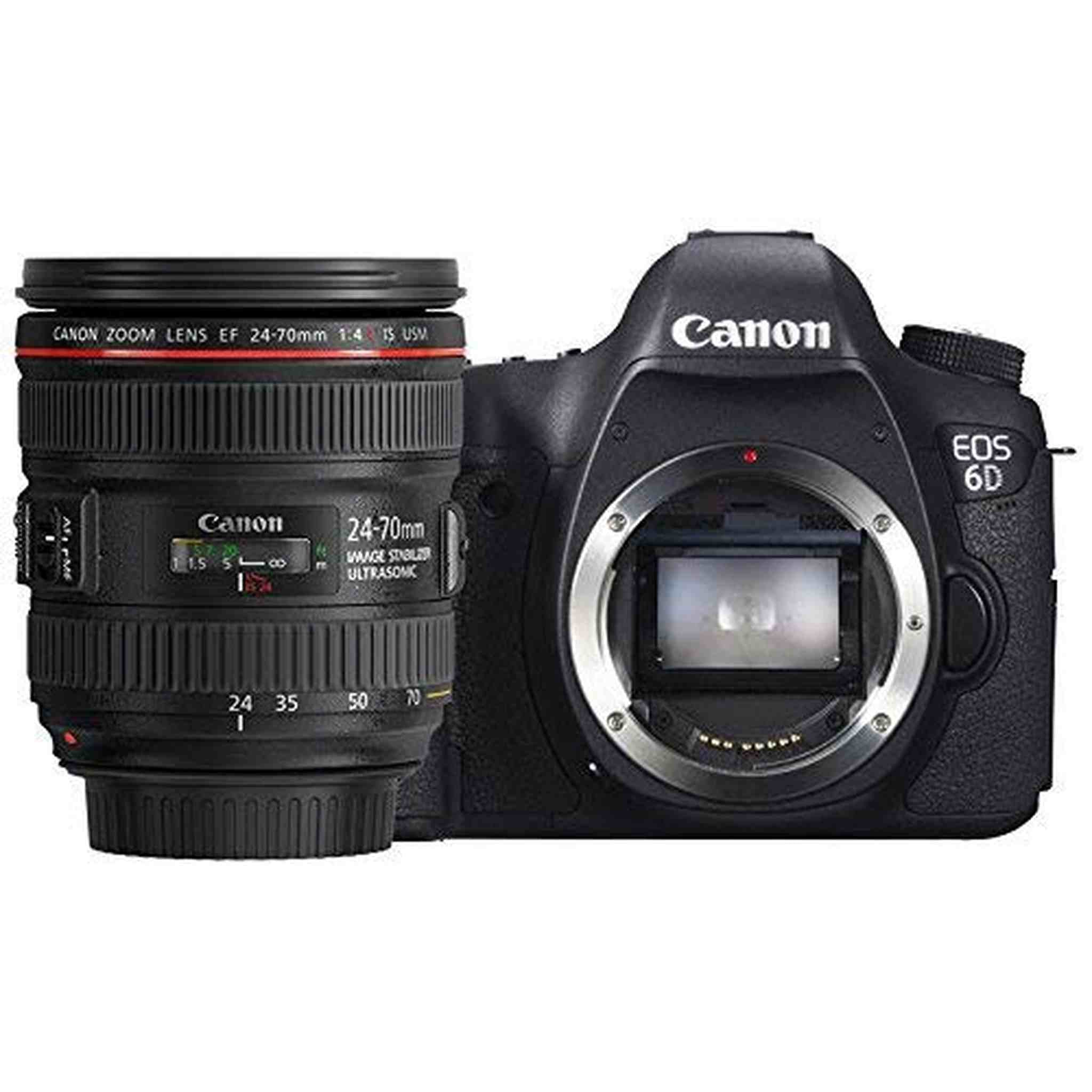 Canon EOS 6D with 24-70mm f4 is USM Lens Kit Full Frame - Used Canon