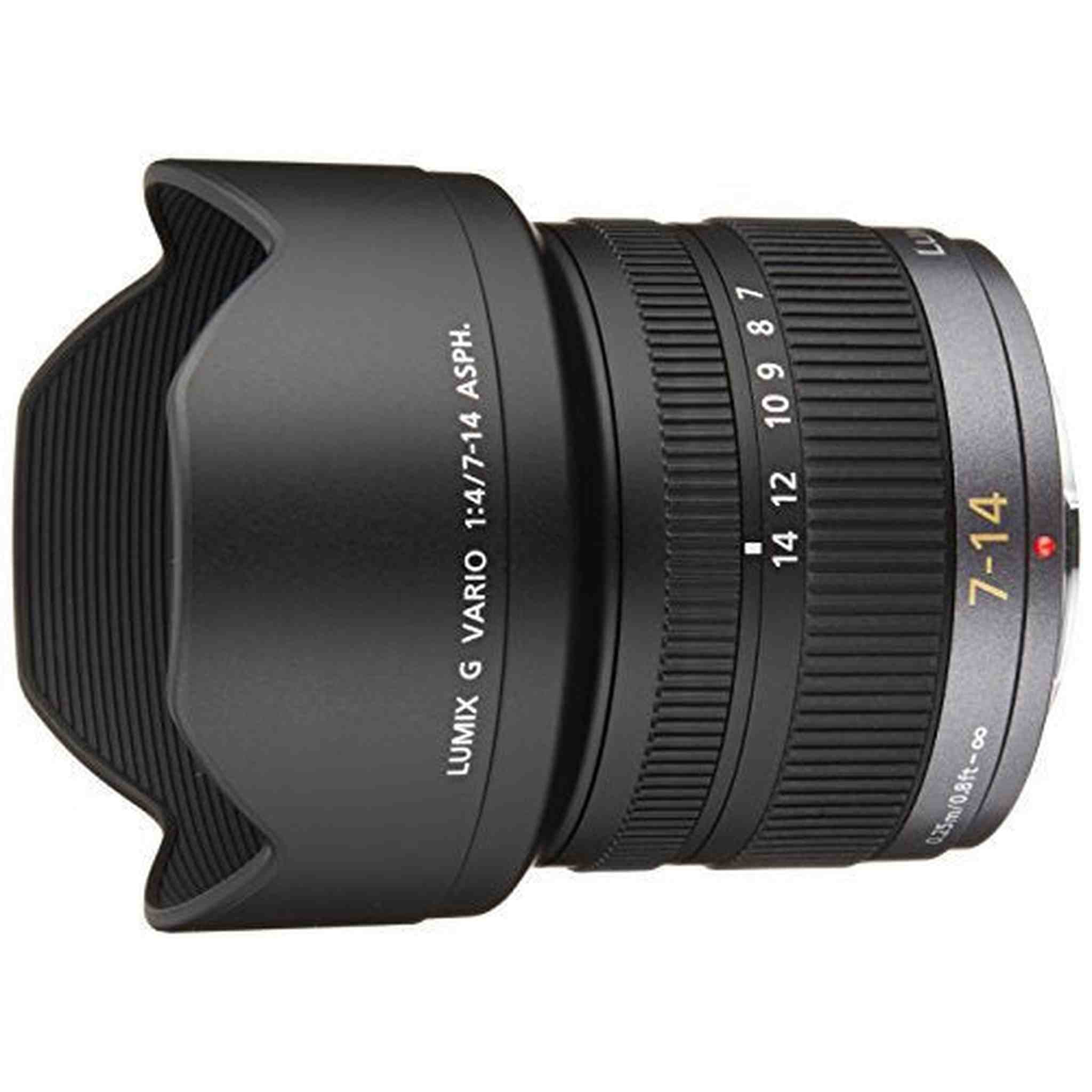 Panasonic 7-14mm f/4.0 Micro Four Thirds Lens for Panasonic Digital SLR Cameras - International Version No Warranty