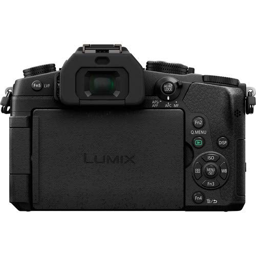 Panasonic Lumix DMC-G85 Mirrorless Micro Four Thirds Digital Camera (Body Only) Bundle with 32GB Memory Card + Replaceme