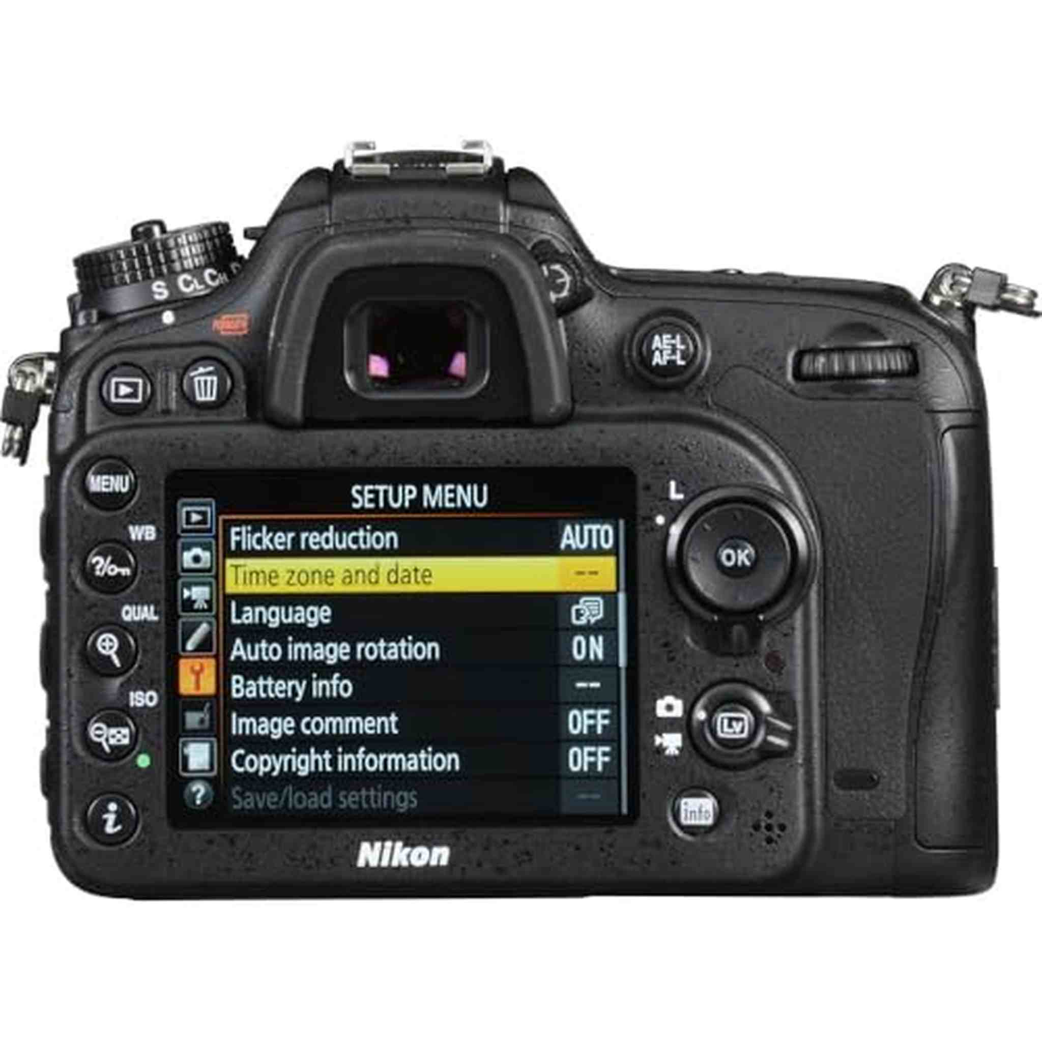 Nikon D7200 24.2 MP DX-Format Digital SLR Camera 1554 Bundle - Reconditioned Nikon